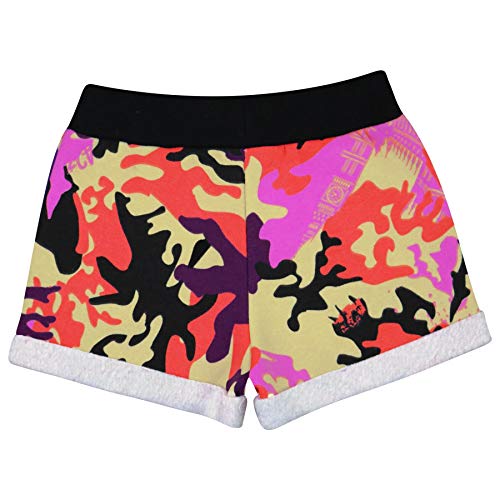 Kids Girls Shorts Fleece Camouflage Baby Pink Summer Hot Short Dance Gym Pants