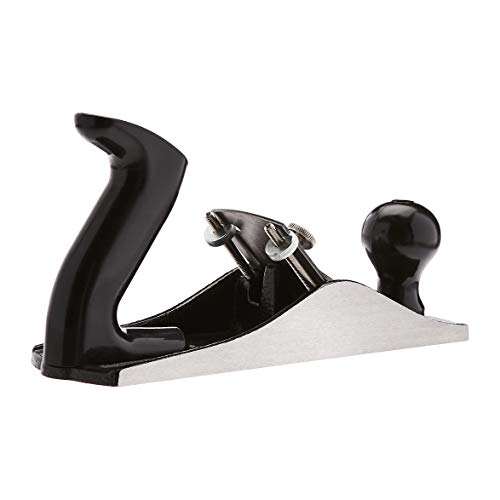 Amazon Basics No.4 Adjustable Universal Bench Hand Plane with 2-Inch Blade for Precision Woodworking