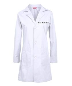 tailor's personalized customizable embroidered women's lab coat