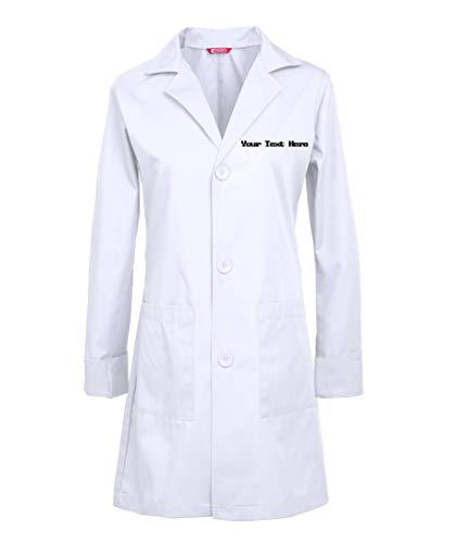 TAILOR'S Personalized Customizable Embroidered Women's Lab Coat