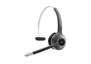 cisco headset 561, wireless single on- ear dect headset with multi-source base for us & canada, charcoal, 1-year limited liability warranty (cp-hs-wl-561-m-us=)