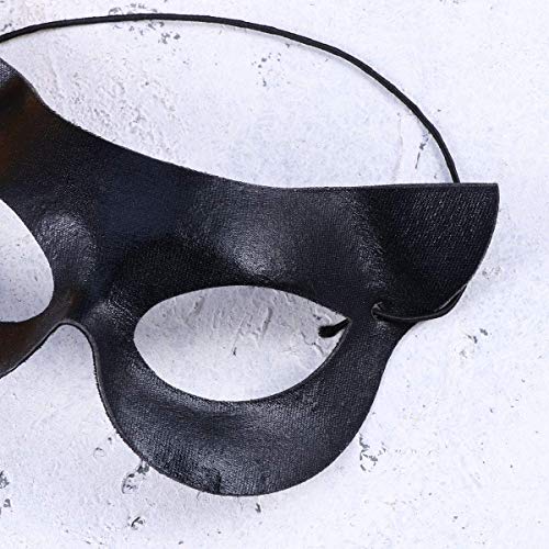 BinaryABC Halloween Costumes Mask,Halloween Masquerade Mask,Cat Eye Half Mask