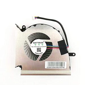 QUETTERLEE Replacement New Laptop GPU Cooling Fan for MSI GE75 GP75 GL75 WE75 MS-17E7 MS-17E5 MS-17E4 MS-17E2 Series Fan PAAD06015SL N414 Fan