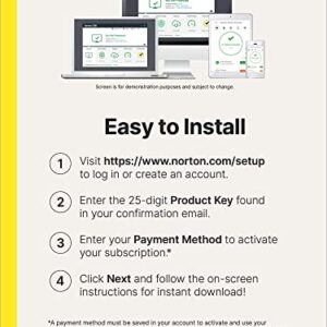 Norton 360 Platinum 2023, Antivirus software for 20 Devices with Auto Renewal - 3 Months FREE - Includes VPN, PC Cloud Backup & Dark Web Monitoring [Download]
