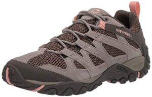 merrell unisex-child alverstone hiking boot, aluminum, 9.5 medium