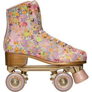 Impala Rollerskates Girl's Impala Quad Skate (Big Kid/Adult) Cynthia Rowley Floral 6 (US Men's 4, Women's 6) M