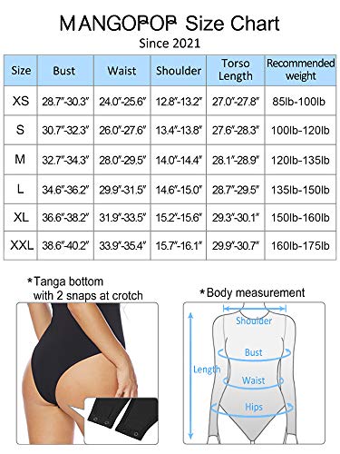 MANGOPOP Deep V Neck Short Sleeve Long Sleeve Tops Sexy Bodysuit for Women Clothing (Long Sleeve Mocha, XX-Large)