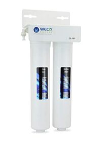 weco cl-101 residential and commercial chlorine filter for drinking water purification - made in u.s.a.