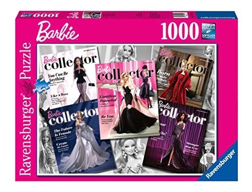 Ravensburger Barbie: Collector Barbie 1000 Piece Jigsaw Puzzle for Adults – Every Piece is Unique, Softclick Technology Means Pieces Fit Together Perfectly