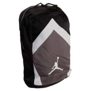 nike jordan diamond backpack (one size, black/grey/white)