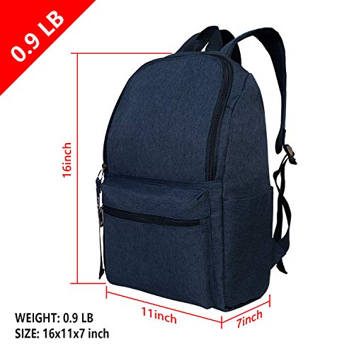 OMOUBOI Casual Daypacks Superbreak Backpack Laptop Backpack for Women & Men Fits Tourism Business (Blue)