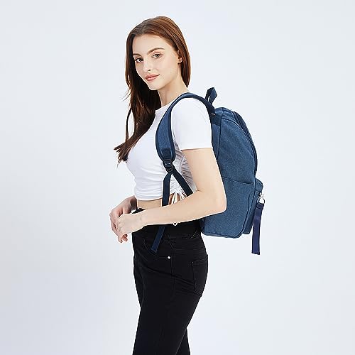 OMOUBOI Casual Daypacks Superbreak Backpack Laptop Backpack for Women & Men Fits Tourism Business (Blue)