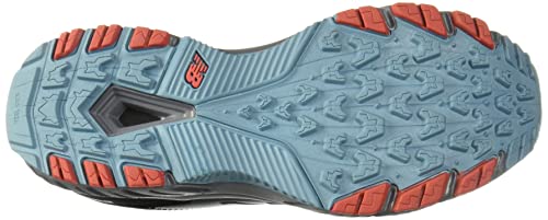 New Balance Women's 510 V5 Trail Running Shoe, Gunmetal/Wax Blue/Wax Blue, 8.5