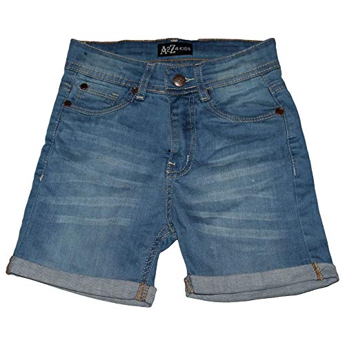 Kids Girls Shorts Bermuda Skinny Jeans Hot Pant Summer Denim Chino Short 5-13 Yr