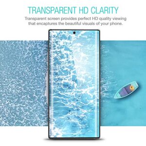 XClear 3 Pack Screen Protector Designed for Galaxy Note 10 Plus/Note 10 Plus 5G (2019) [Case Friendly] TPU Film Anti-Scratch HD Protector Compatible Samsung Galaxy Note10+ / Note 10+ 5G - Pack of 3