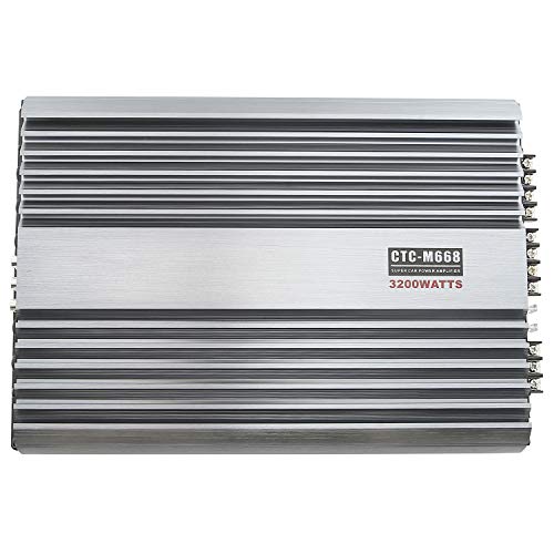 3200W 12V 4 Channel Car Amplifier Stereo Power Amp Audio 4CH Bass Sub Woofer