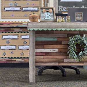 Teacher Created Resources Mint Green Scalloped Rolled Border Trim - 50ft - Decorate Bulletin Boards, Walls, Desks, Windows, Doors, Lockers, Schools, Classrooms, Homeschool & Offices