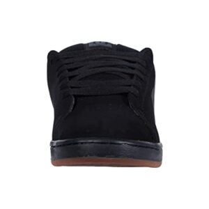 DC Gaveler Casual Low Top Skate Shoes Sneakers Black/Gum 11 D (M)