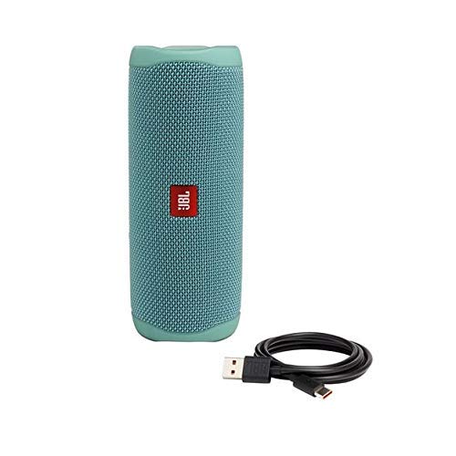 JBL FLIP 5 Waterproof Portable Bluetooth Speaker - Teal (Renewed)