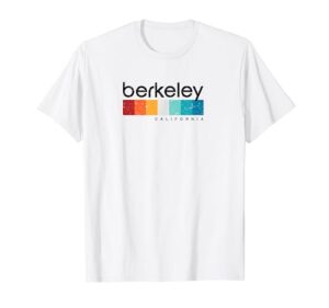 retro berkeley ca california design t-shirt