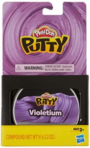 play-doh putty violetium purple putty for kids 3 years & up, 3.2 oz tin