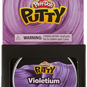 Play-Doh Putty Violetium Purple Putty for Kids 3 Years & Up, 3.2 oz Tin