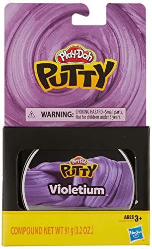 Play-Doh Putty Violetium Purple Putty for Kids 3 Years & Up, 3.2 oz Tin