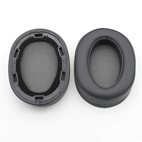 WH-H900N Replacement Ear Pads Protein PU Leather Ear Cushion Compatible with Sony WH-H900N and MDR-100ABN Headphones (Dark Grey)