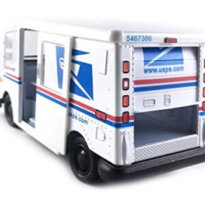 Die Cast 5 Inch United States Postal Service Truck USPS LLV 1:36 Scale