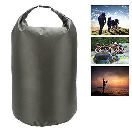 Coherny 5L/20L/50L Waterproof Dry Bag Roll Top Sack Kayaking Rafting Boating Swimming Dry Organizer Beach Fishing Storage Bag Outdoor Canoe Kayak Rafting Drifting Bag (50L - Dark Green)