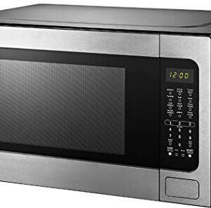 Black+Decker EM262AMY-PHB 2.2 Cu. Ft. Microwave with Sensor Cooking, Stainless Steel