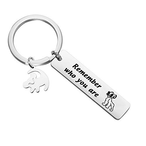 TGBJE Remember Who You Are Bracelet Inspired Bangle Lion King Gift for Friend (lion king keychain)