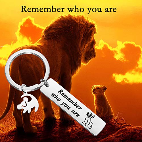 TGBJE Remember Who You Are Bracelet Inspired Bangle Lion King Gift for Friend (lion king keychain)