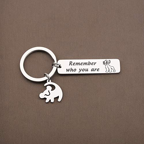 TGBJE Remember Who You Are Bracelet Inspired Bangle Lion King Gift for Friend (lion king keychain)