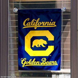 Cal Berkeley Golden Bears Block C Logo Garden Flag