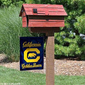 Cal Berkeley Golden Bears Block C Logo Garden Flag