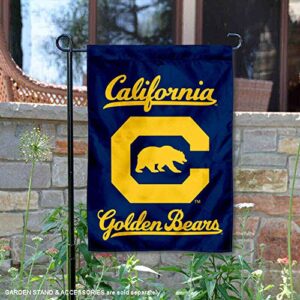 Cal Berkeley Golden Bears Block C Logo Garden Flag