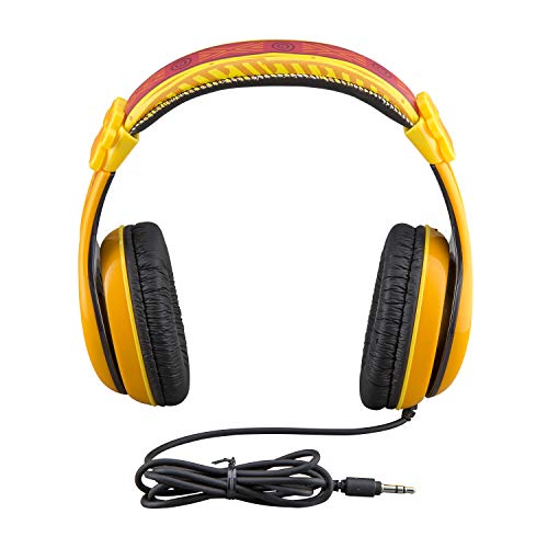 Lion King Headphones for Kids, Wired Headphones Connect Via 3.5Mm Jack, Over Ear Headset for Children with Parental Volume Control Designed for Fans of Lion King Gifts for Boys and Girls