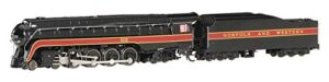 bachmann trains - norfolk & western class j 4-8-4 dcc sound value equipped steam locomotive - n&w #608 - n scale (53252)