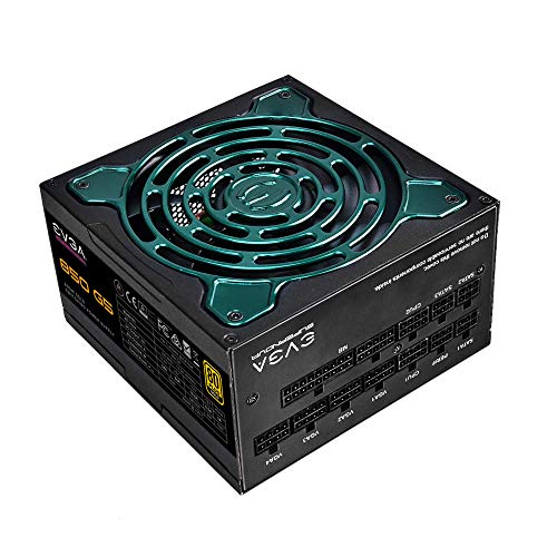 EVGA 220-G5-0850-X1 Super Nova 850 G5, 80 Plus Gold 850W, Fully Modular, ECO Mode with Fdb Fan, 10 Year Warranty, Compact 150mm Size, Power Supply