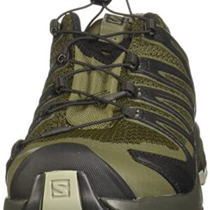 Salomon XA PRO 3D v8 Trail Running Shoes for Men, Grape Leaf/Peat/Shadow, 10.5