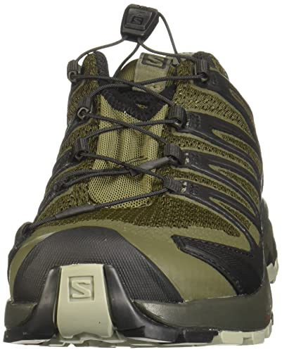 Salomon XA PRO 3D v8 Trail Running Shoes for Men, Grape Leaf/Peat/Shadow, 10.5