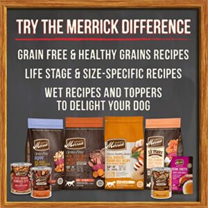 Merrick Dry Dog Food, Real Texas Beef and Sweet Potato Grain Free Dog Food Recipe - 22.0 lb. Bag