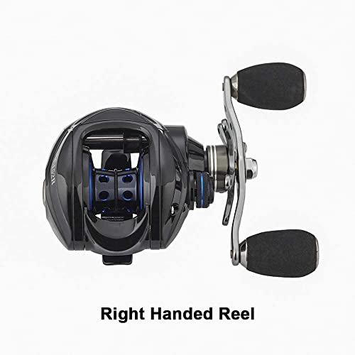 Fishdrops Baitcaster Reel 7.5 oz Light Weight & Smooth, 12.12LB Drag Magnetic Brake Baitcasting Reels, Gear Ratio 7.0:1 Affordable Low Profile Freshwater Bait Caster Fishing Reel