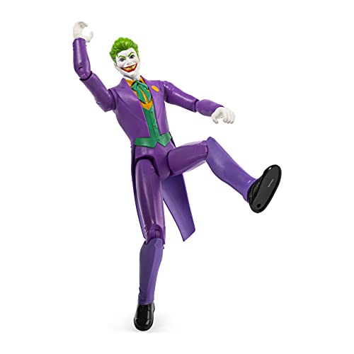 DC Comics, 12-inch The Joker Action Figure, Kids Toys for Boys and Girls Ages 3 and Up