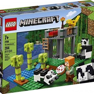 LEGO Minecraft The Panda Nursery 21158 Construction Toy for Kids, Great Gift for Fans of Minecraft and Pandas (204 Pieces)