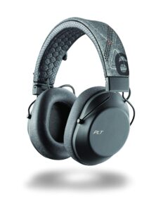 backbeat fit 6100 wireless bluetooth headphones, sport, sweatproof and water-resistant, pepper grey