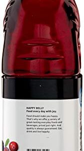 Amazon Brand - Happy Belly Grape Cranberry Juice Cocktail, 64 Fl Oz Bottle