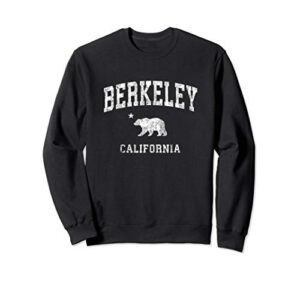 berkeley california ca vintage distressed sports design sweatshirt