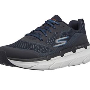 Skechers Men's Max Cushioning Premier Vantage-Performance Walking & Running Shoe Sneaker, Navy, 13 X-Wide